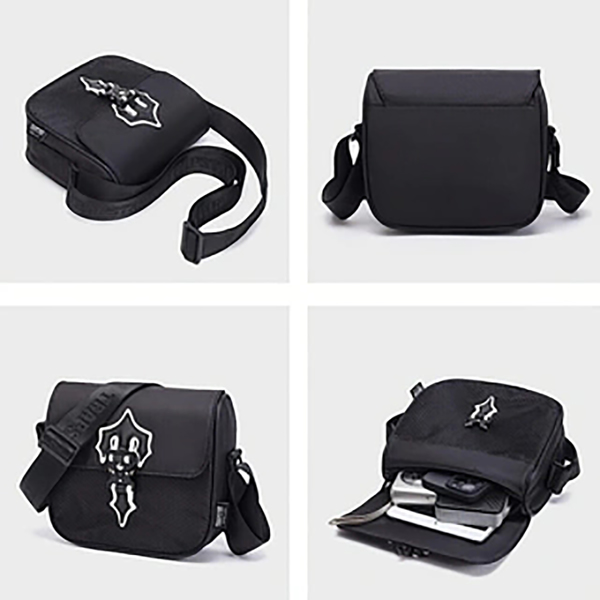 Trapstar Irongate T Cross Body Bag Black Reflective Shoulder Bag crossbody bag