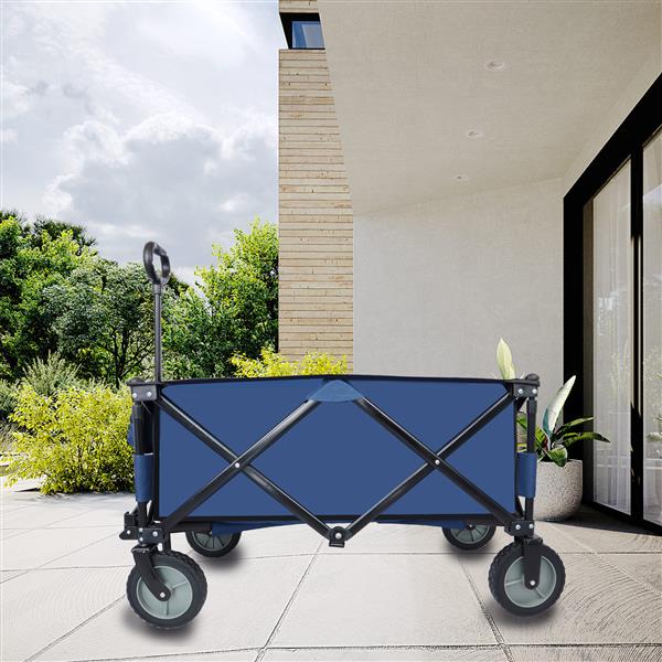 Utility Collapsible Folding Wagon Cart Heavy Duty Foldable, Beach Wagon