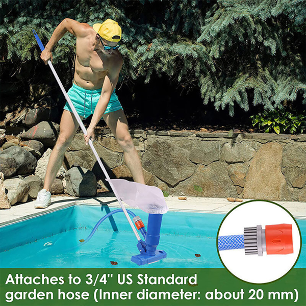 Swimming Pool Jet Vacuum Cleaner Hoover Hot Tub SPA Pond Water Cleaning Vacuum