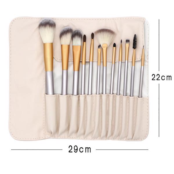 Corrugated nylon brush rice white cosmetic brush