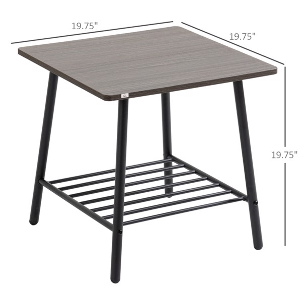 Top Coffee Table/ Side Table/2-Tier End Table   ( Amazon Shipping)（Prohibited by WalMart）