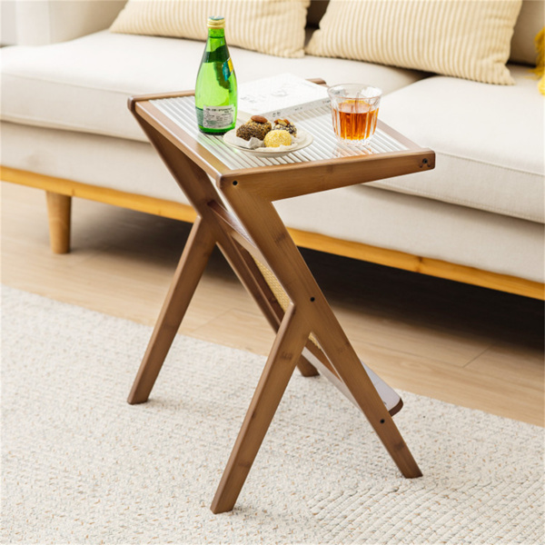 Modern Bamboo Edge Table