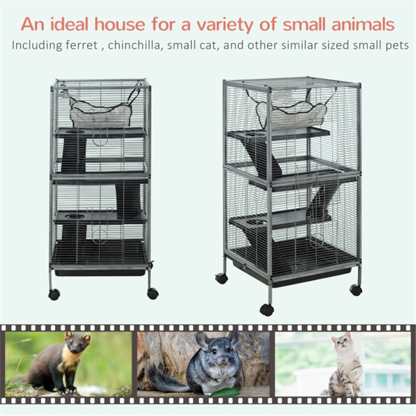 Small Animal Cage /Chinchilla Cage ( Amazon Shipping)（Prohibited by WalMart）