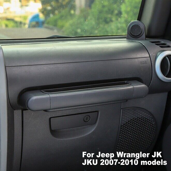 Storage Tray Organizer Box for Jeep Wrangler JK JKU 07-10 Passenger Accessories