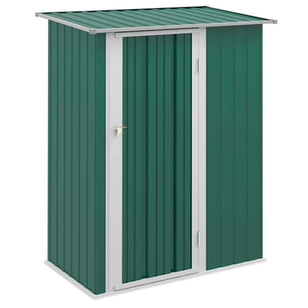 Metal Outdoor Storage Shed, Garden Tool House Cabinet 