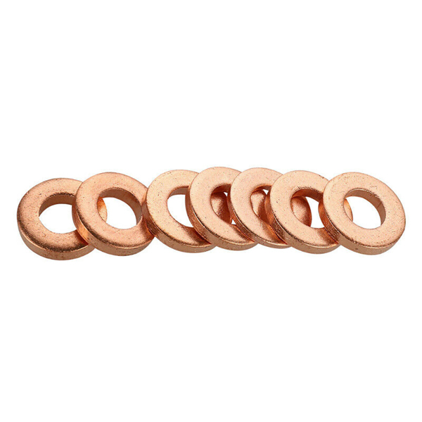 300Pcs Copper Diesel Injector Washers Fuel Set Seal Rings Assortment Kit UK