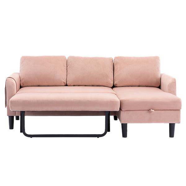 Sectional Sofa Reversible Sectional Sleeper Sectional Sofa with Storage Chaise