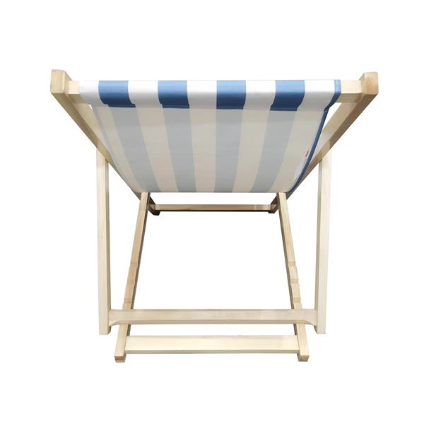 BEACH CHAIR  stripe- folding chaise lounge chair