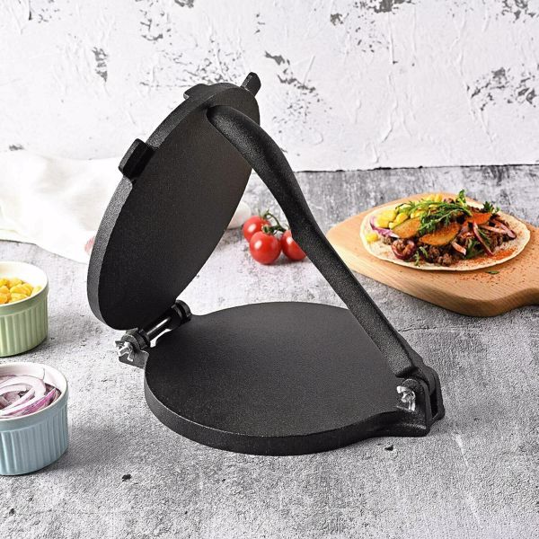 8 Inch Heavy Duty Tortilla Press Restaurant Flour Tortilla Maker Pancake Tool UK