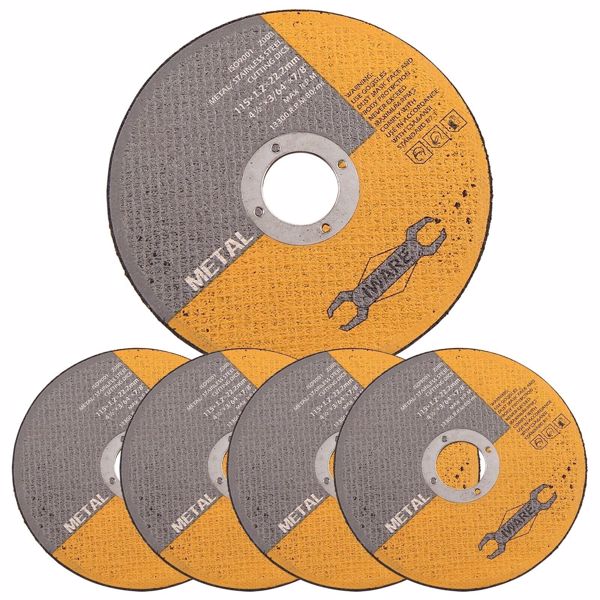 50X 4.5" 115MM METAL CUTTING BLADE DISC STAINLESS STEEL ANGLE GRINDER THIN 1.2MM