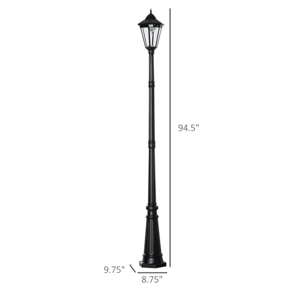  Outdoor Lamp /Street Light /Solar Powered Lamp  -AS ( Amazon Shipping)（Prohibited by WalMart）