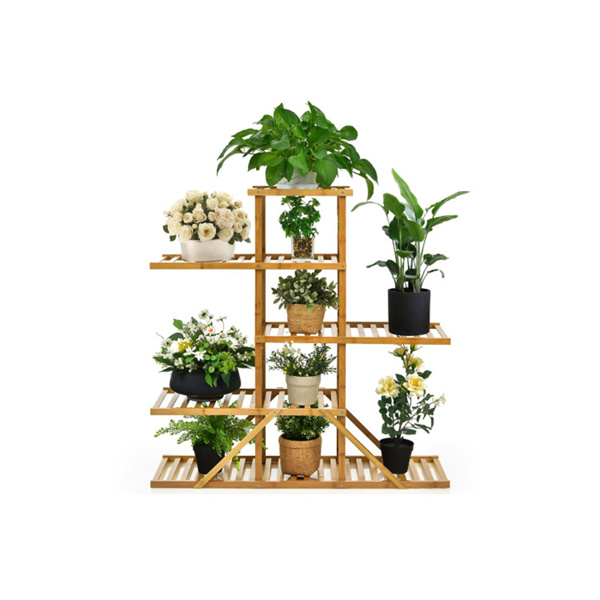 Bamboo Plant Stand 