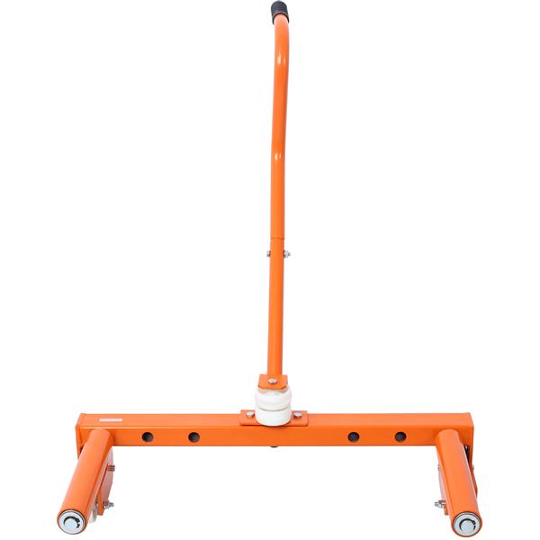 Heavy-Duty Adjustable Tire Wheel Dolly for Workshop, Garage, Orange