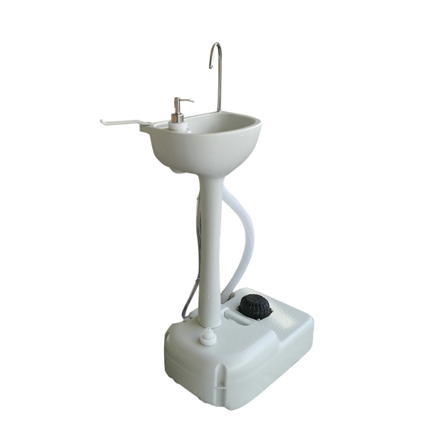 CHH-7701 Portable Removable Outdoor Wash Basin White