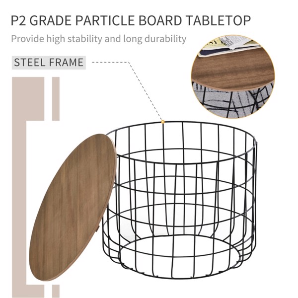 Top Coffee Table-white ( Amazon Shipping)（Prohibited by WalMart）