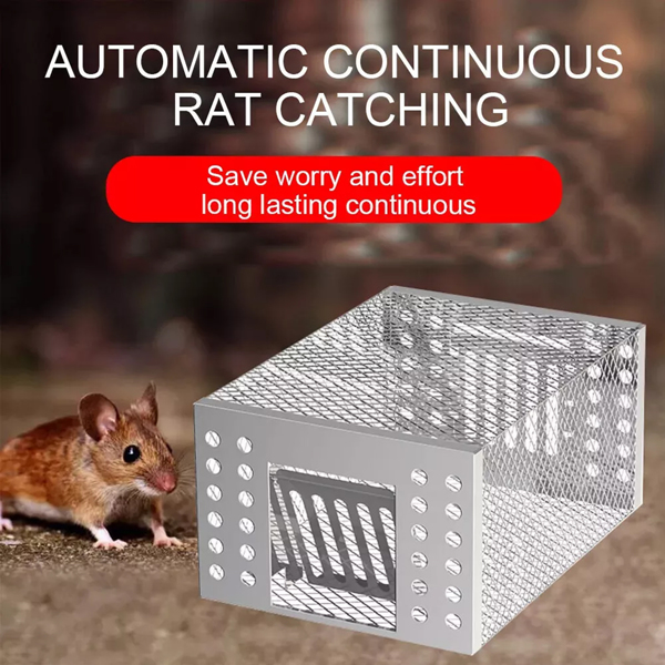 Rat Mice Mouse Traps Cage Catcher Humane Large Pest Rodent Mousetrap Resuable