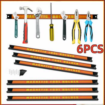 6 x18\\"Heavy Duty Magnetic Tool Bar Storage Holder Rack Garage Wall Holder Strips