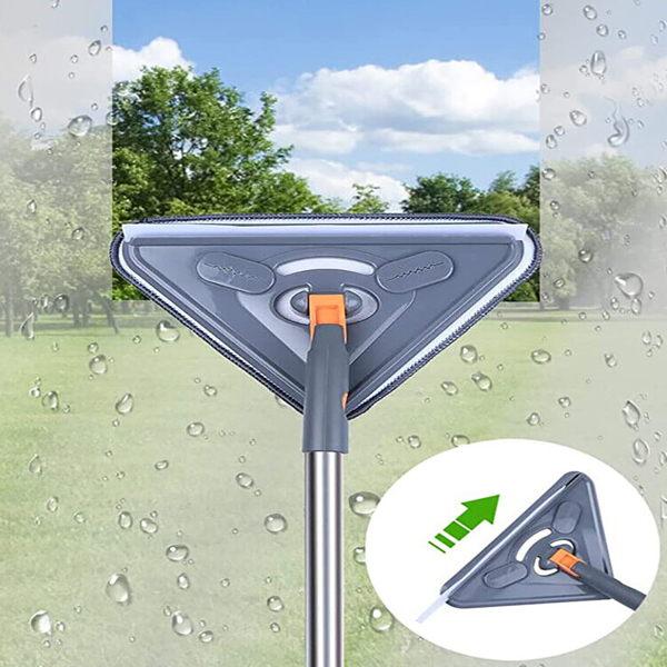 360° Rotatable Adjustable Cleaning Mop Triangle Mops Multipurpose Cleaning Brush