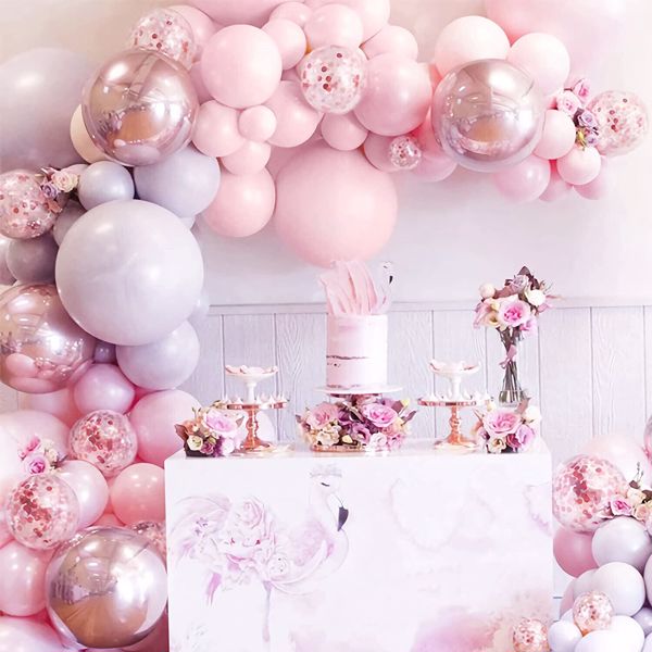 Balloons Arch Kit Garland Birthday Wedding Party Baby Shower Decor Confetti