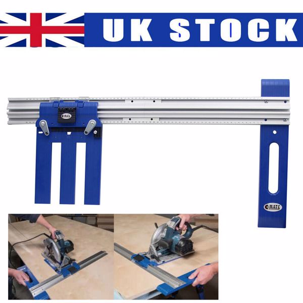 Circular Saw Guide Rail Precision Edge Track Power Cordless Cutting Tool UK