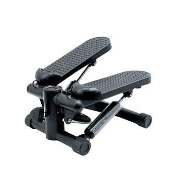 Mini Stepper for Exercise - 300 LBS Loading Capacity, Hydraulic Fitness Stepper with LCD Monitor