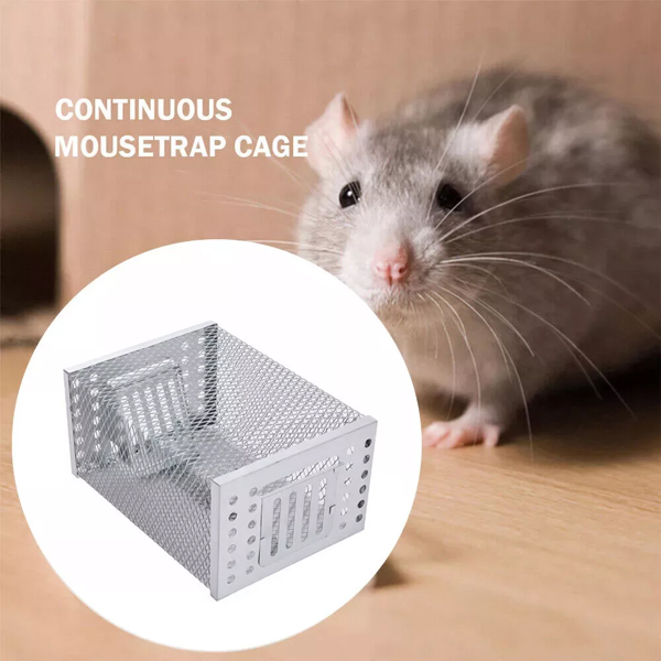 Rat Mice Mouse Traps Cage Catcher Humane Large Pest Rodent Mousetrap Resuable