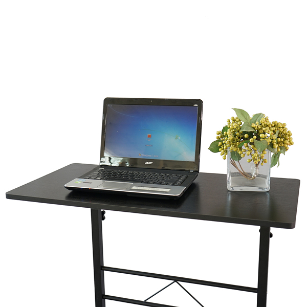 Removable P2 15MM Chipboard & Steel Side Table Black