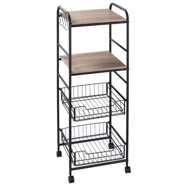 Rolling Cart/Kitchen Cart   ( Amazon Shipping)（Prohibited by WalMart）