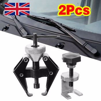 2PCS Car Windscreen Wiper Arm Removal Puller Tool Wiper Extractor Repair Tool UK