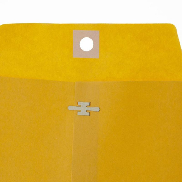 Envelope, 100 pieces per box, 6 "x 9", yellow kraft paper, yellow envelope, document envelope, kraft paper envelope, sealed envelope,(No shipments on weekends, banned from Amazon)