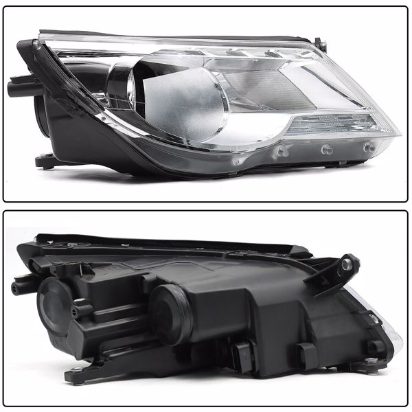 For 2009-2011 Volkswagen Tiguan SUV Headlight Headlamp Halogen Passenger Side