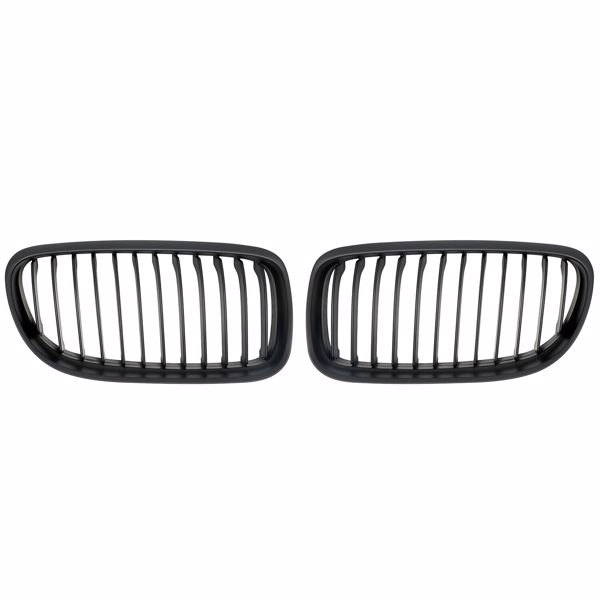 Matte Black Front Kidney Grill Grille For BMW E90 E91 328i 335i 4-Door 2009-2011