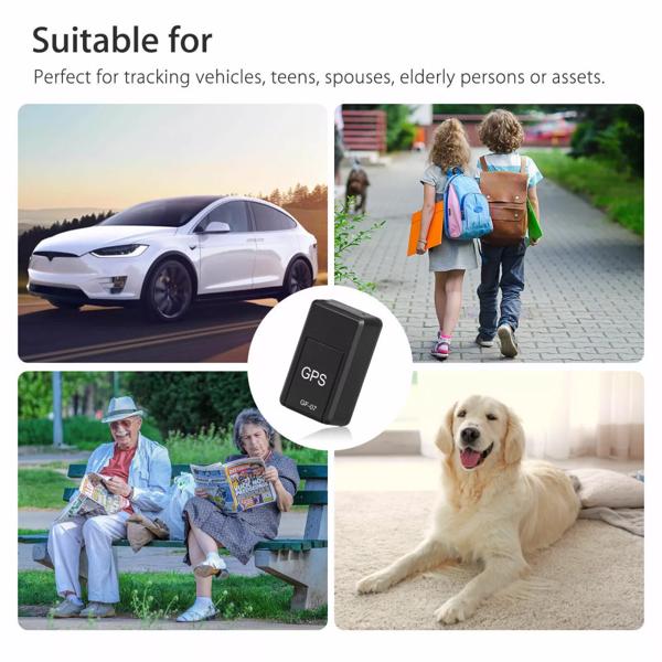 Magnetic GF07 Mini GPS Real Time Car Locator Tracker GSM/GPRS Tracking Device 