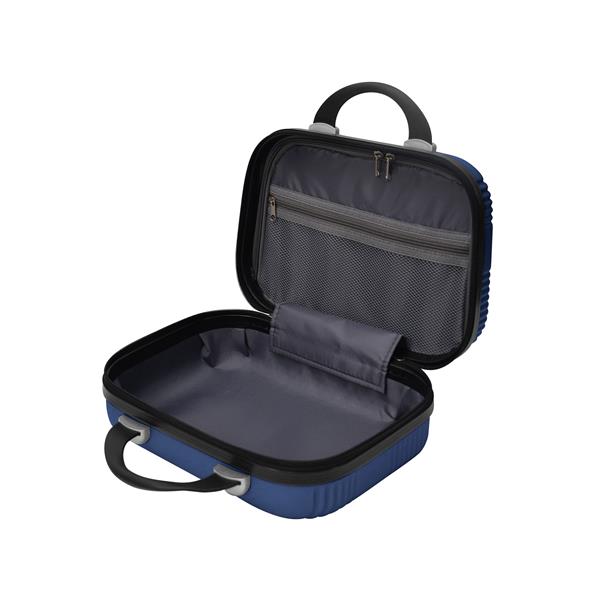 Luggage 4 Piece Set with Spinner Wheels, Hardshell Lightweight Suitcase with TSA Lock,Checked Luggage,Dark Blue(12/20/24/28in)