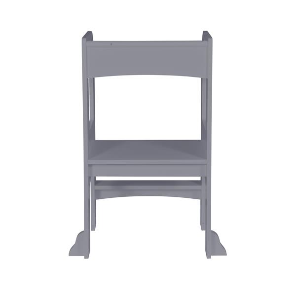 Child Standing Tower, Step Stools for Kids, Toddler Step Stool for Kitchen Counter,Gray