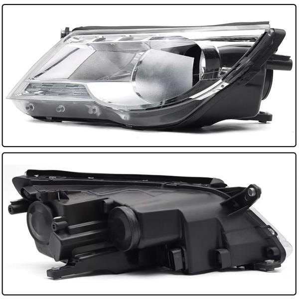 For 2009-2011 Volkswagen Tiguan SUV Headlight Headlamp Halogen Left Side