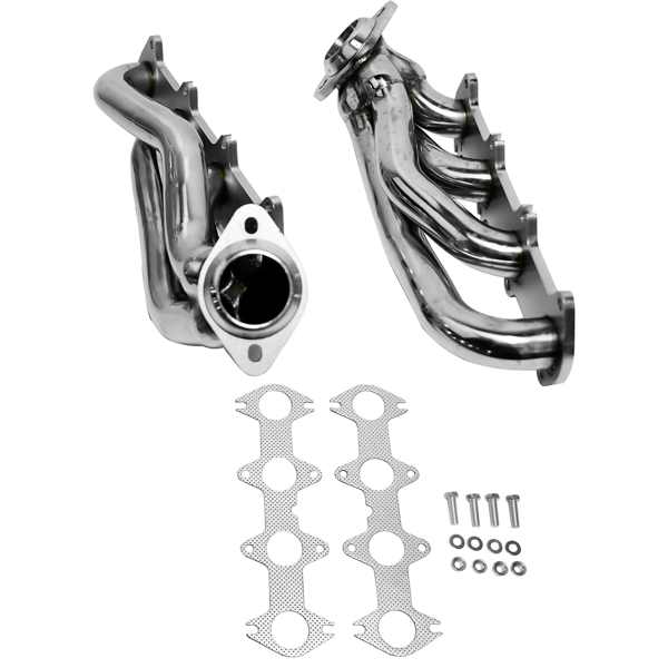 Exhaust Manifold Shorty Headers for Ford F-150 Heritage 2004, F-150 5.4L 04-10