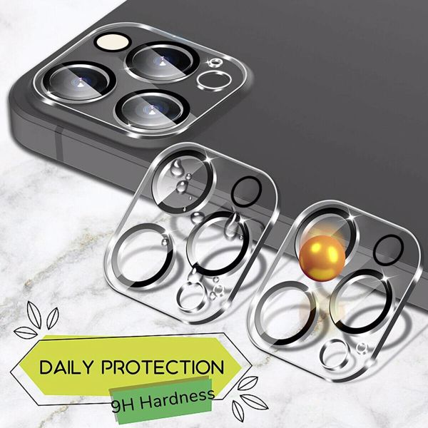 3x Tempered Glass Camera Lens Cover Protector Kit For iPhone 14 14Plus 14Pro Max