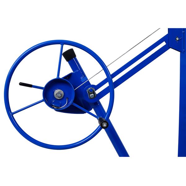 Drywall Panel hoist Drywall Lift Rolling Panel Hoist Jack Lifter 16ft blue color