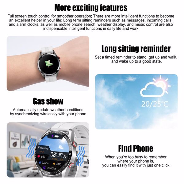 Smart Watch For Men/Women Waterproof Smartwatch wireless