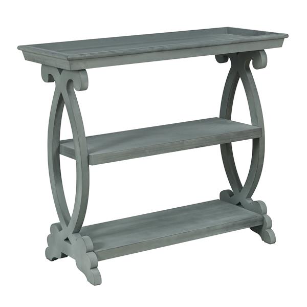 Newport Console Table For Living Room,Kitchen,Entyway(Antique Light Green)