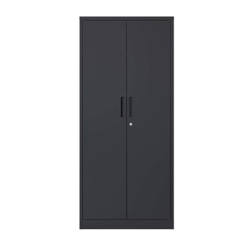 72\\"H Metal Garage Storage Cabinet, Black Tool Steel Locking Cabinet with Doors and 4 Shelves, Tall Cabinets for Garage Storage Systems Lockable File Cabinet for Home Office, Classroom/Pantry