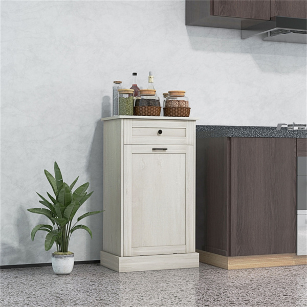 Kitchen Cabinet/Kitchen Hidden Bin Cabinet 