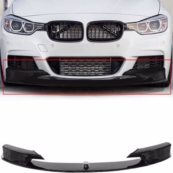 Front Bumper Lip Fit for 2012-2018 BMW F30 3 Series M, Lower Sport Air Spoiler Lip Chin Body Kit
