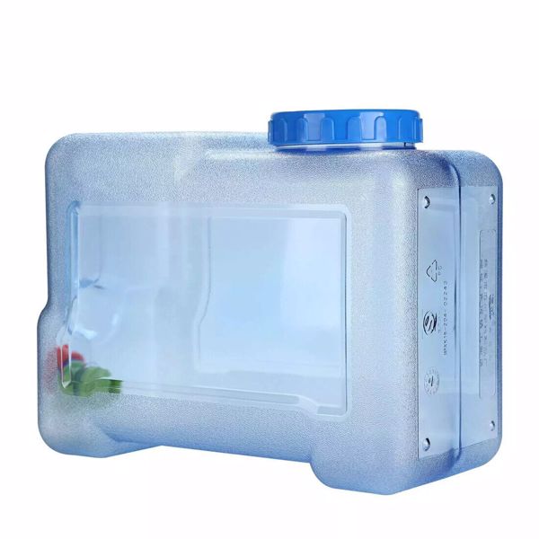 12L Camping Hiking Tank Container Storage Drinking Water Bottle Bucket with Tap