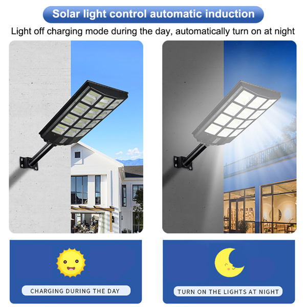 Commercial Solar Street Light LED IP67 Dusk-Dawn Road Lamp