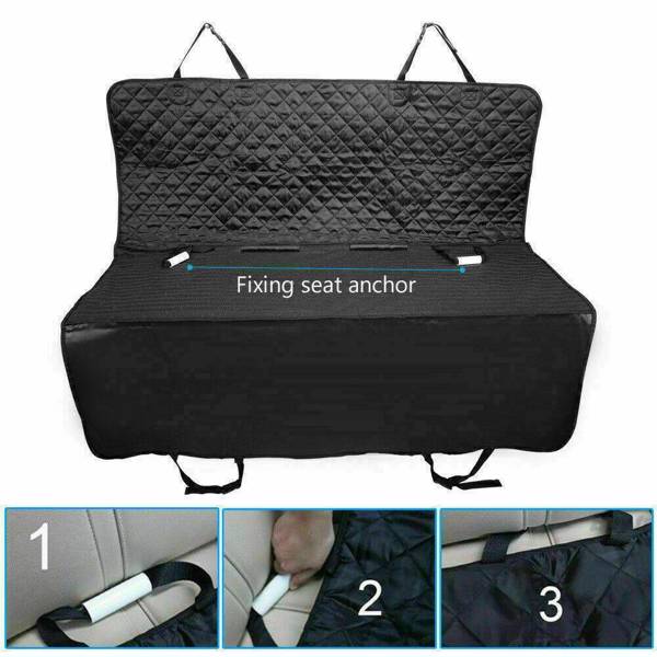 Pet Car Seat Cover Dog Safety Protector Mat Rear Back Seat Hammock Cushion Mat