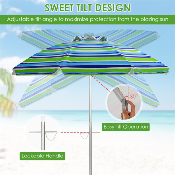 6.5 Feet Beach Umbrella 