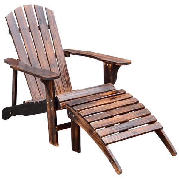 Wooden Chair/ Garden chair  -Pink ( Amazon Shipping)（Prohibited by WalMart）