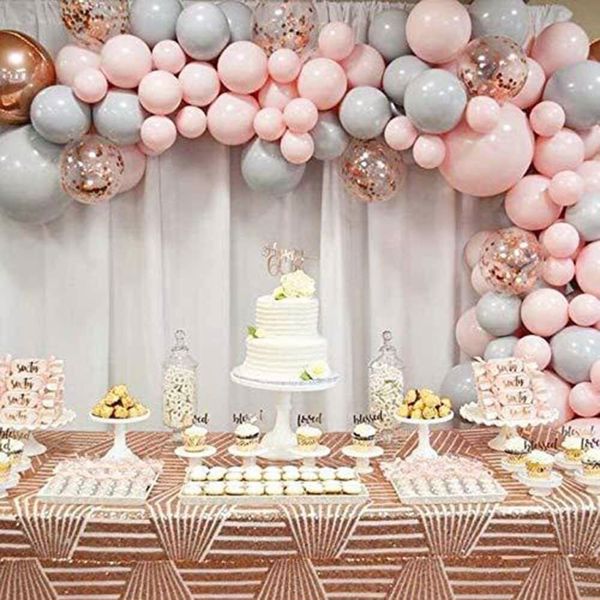 Balloons Arch Kit Garland Birthday Wedding Party Baby Shower Decor Confetti